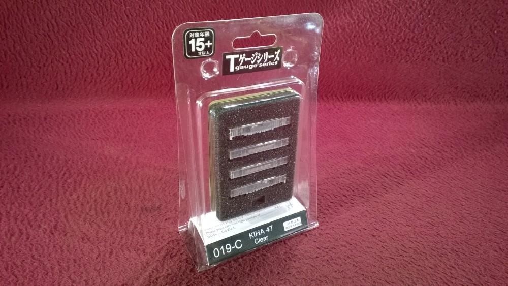 EISHINDO T SCALE 1:450 019-C KIHA 47 CLEAR MOTORIZED PASSENGER COACH SET NIP