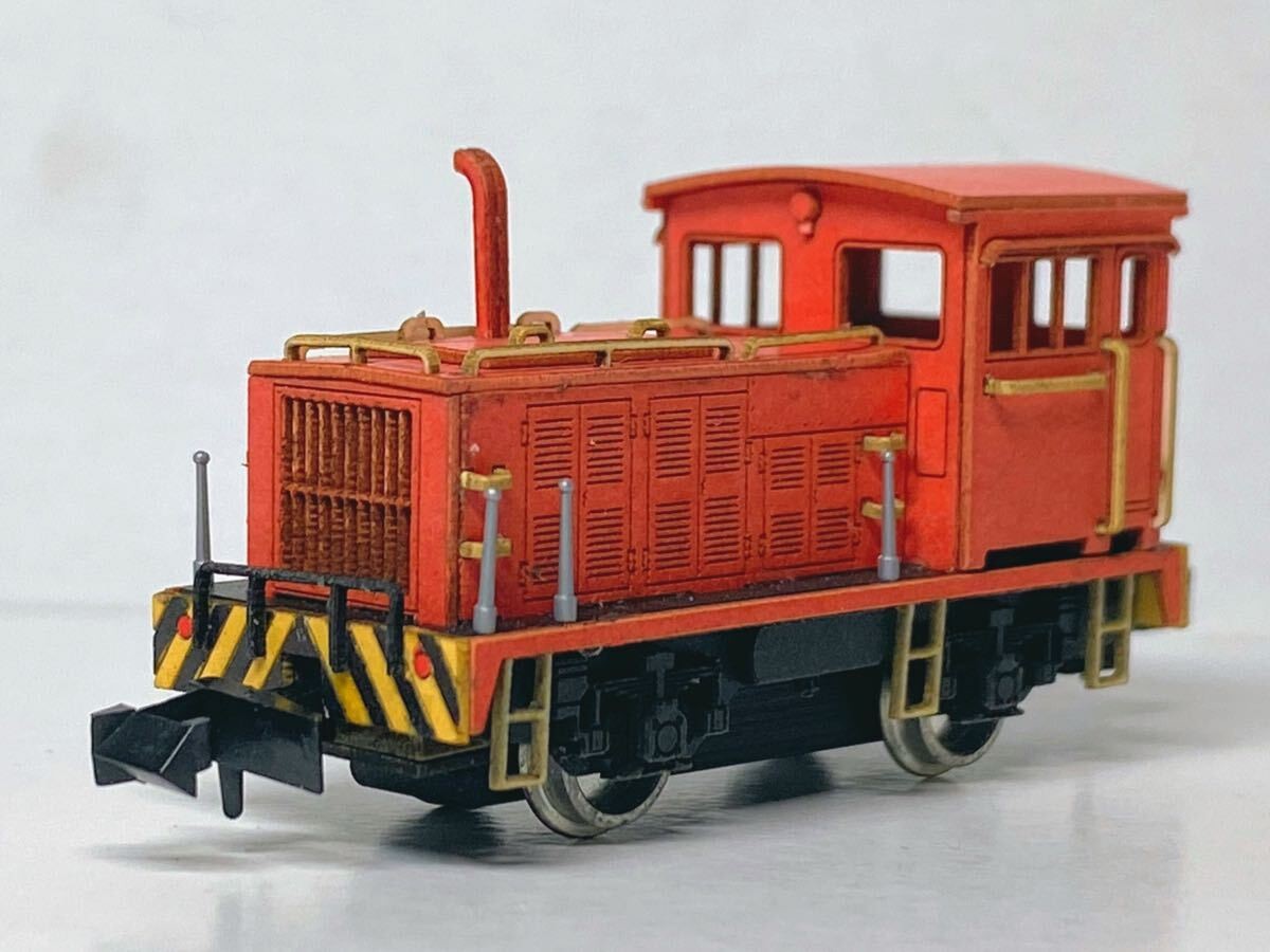 KIHA Kobo B-21 20t Industrial Locomotive Shunting Locomotive Color Paper Kit