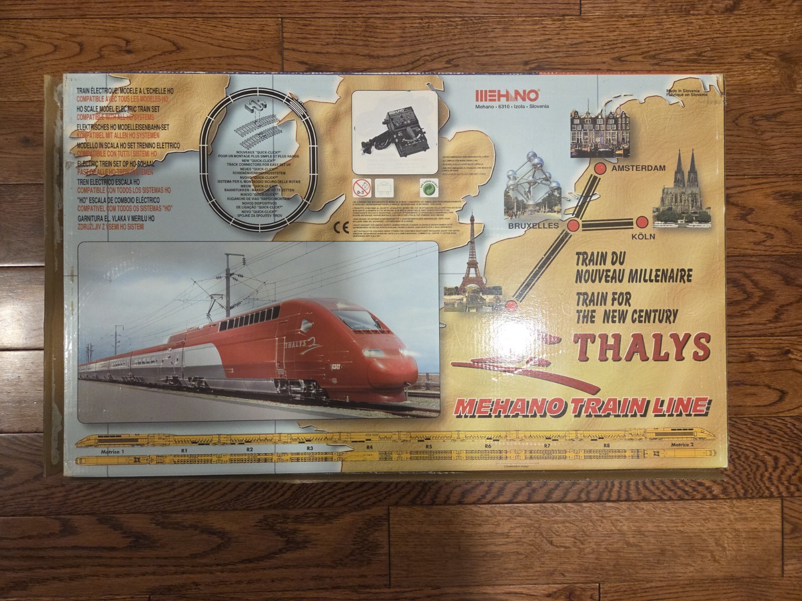 Mehano HO Scale THALYS High-Speed Electric Train Set – (NEW SEALED IN BOX)