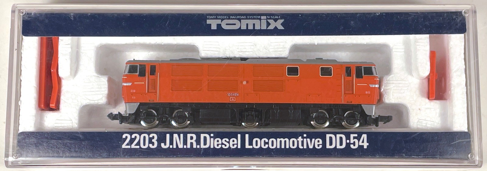 TOMIX 2203 N Gauge JNR Diesel Locomotive DD-54. Running. Lights working. USA