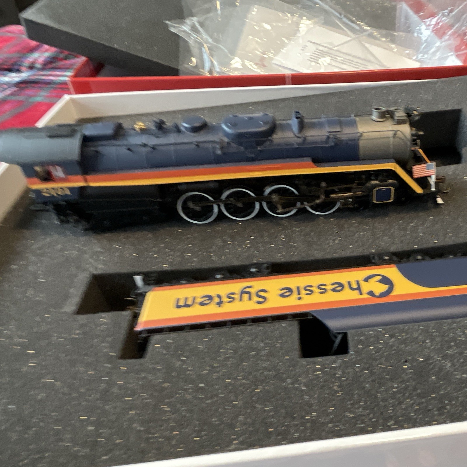 Precision Craft Models 591 HO Reading T1 4-8-4 Chessie #2101 Sound w/ Tender