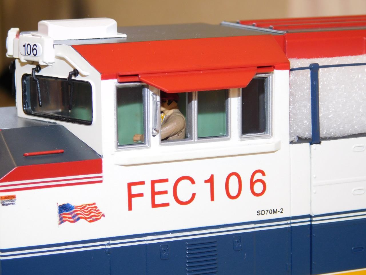 MTH 20-2978-1 EMD SD70M-2 Florida East Coast Protosounds2 Premier C-9 Diesel FEC