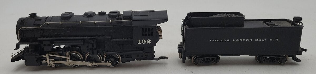 Rivarossi 7209 O Indiana Harbor Belt Locomotive and Tender #102 -ASSEMBLED/Box