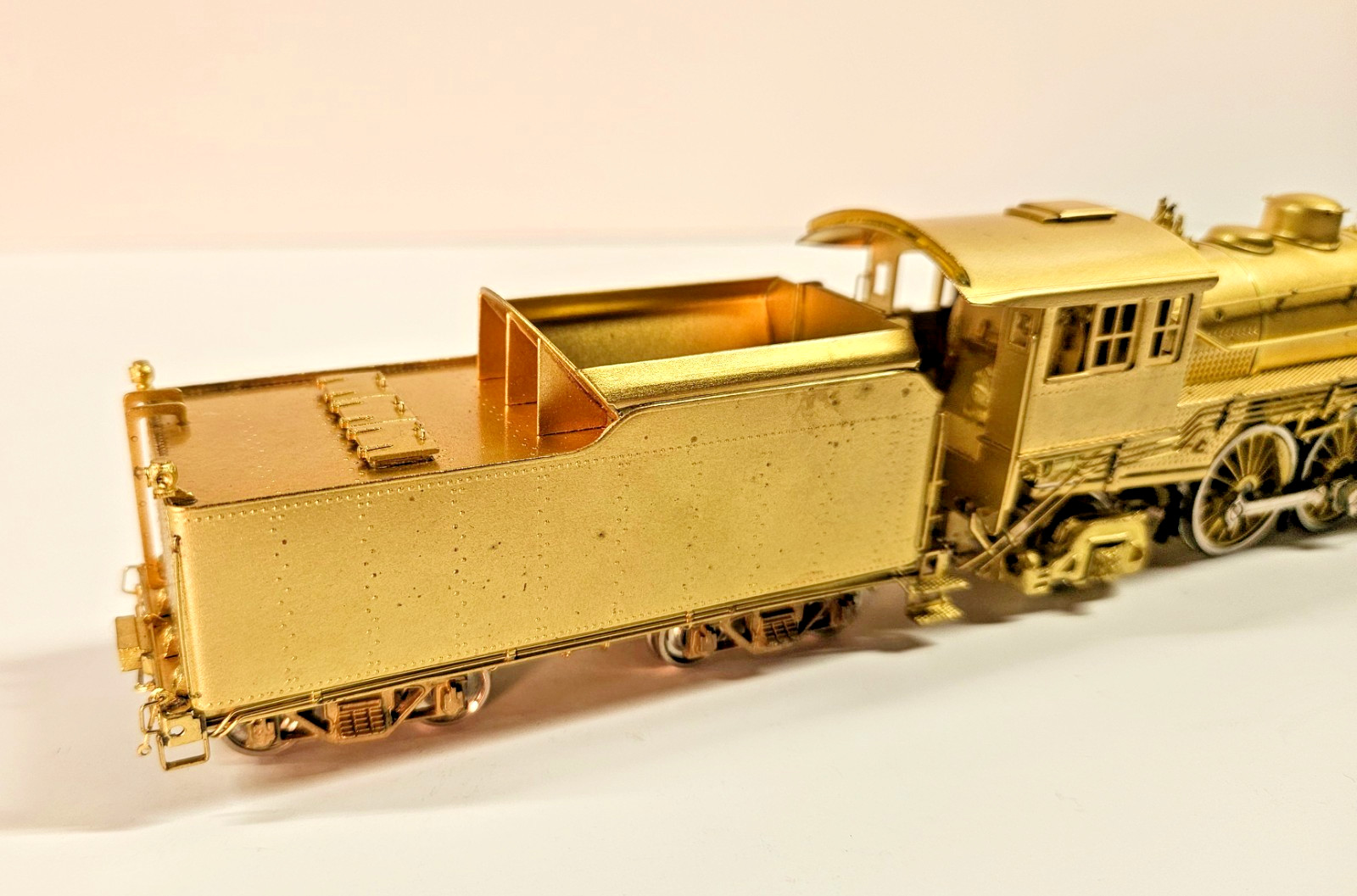 Chicago & North Western Class E 4-6-2, Nickel Plate Brass Steam Loco, HO Scale