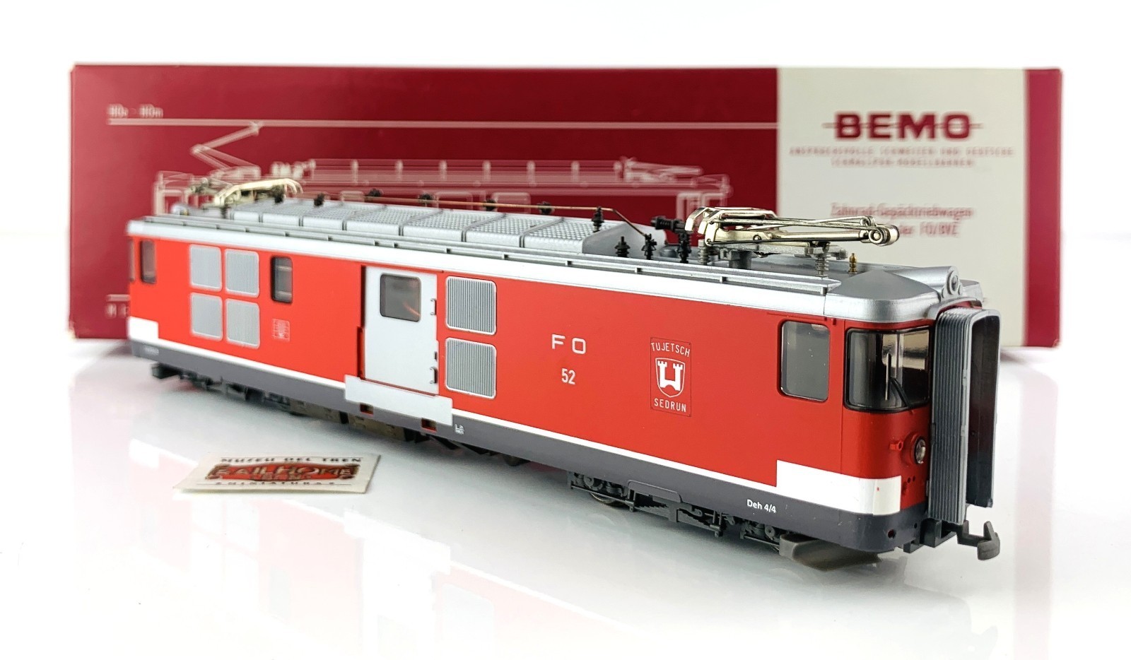 PR33 – BEMO H0m 1263 212 – FO Deh 4/4 52 PENDELZUGTRIEBWAGEN – ANALOGUE DC
