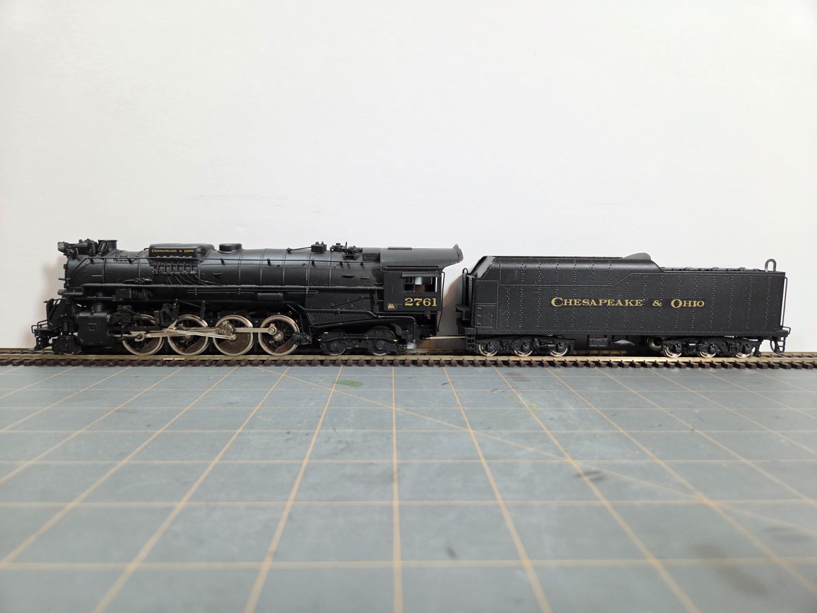 Chesapeake & Ohio 2-8-4 – K-4 Class – Pacific Fast Mail – HO Brass Locomotive