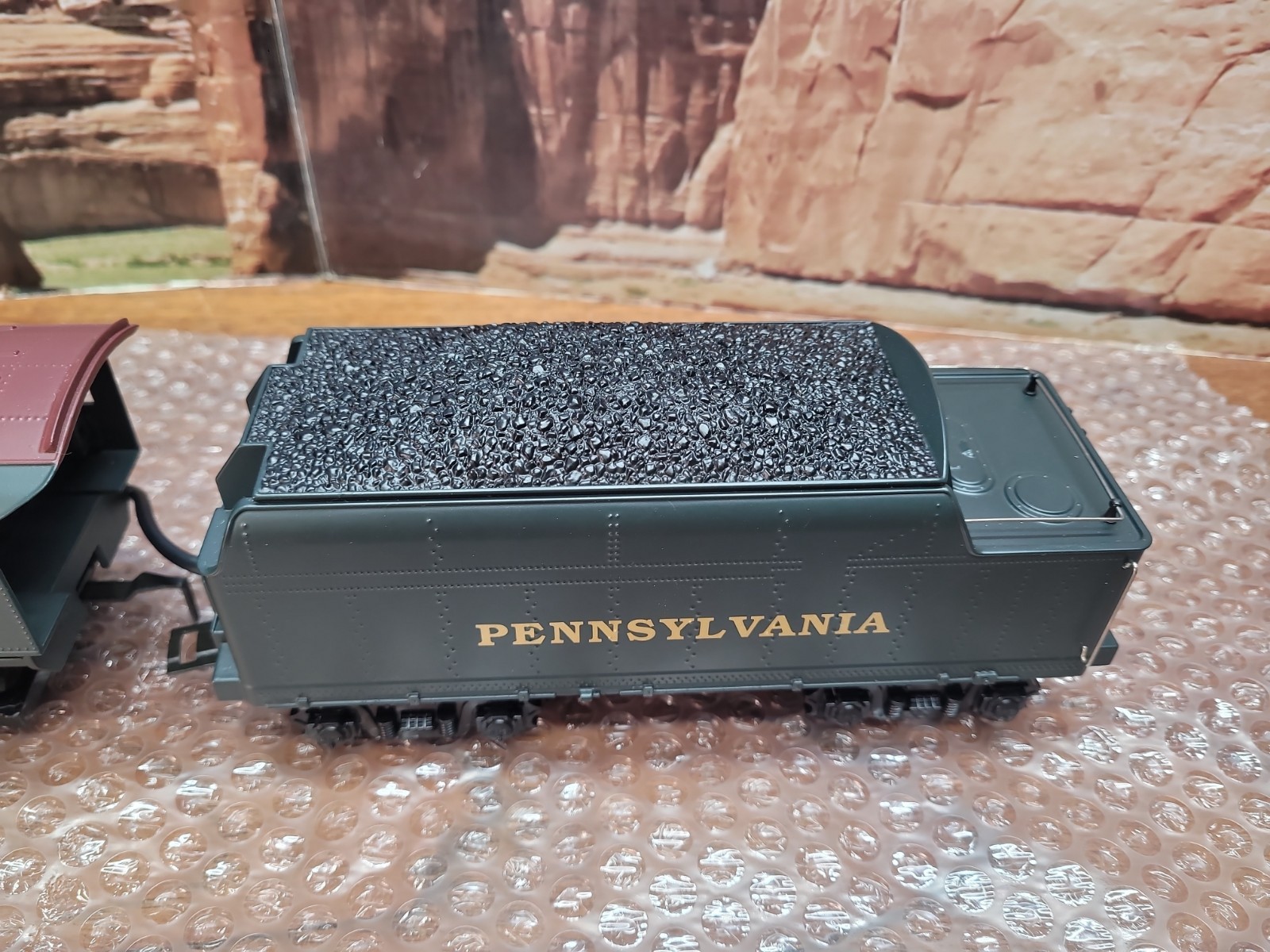 Lionel O Gauge Pennsylvania Berkshire JR Locomotive And Tender Railsounds