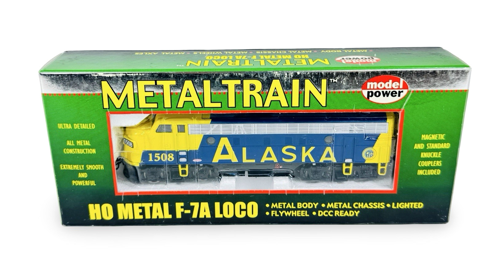 #2166 Model Power Metal HO 1/87 ALASKA (#1508) F7A Diesel Engine