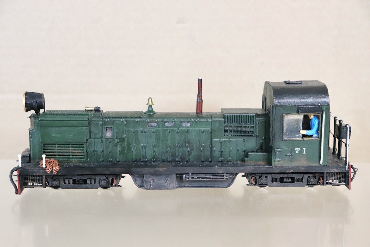 MEHANO On30 KIT BUILT NARROW GAUGE RIO GRANDE FREELANCE DIESEL LOCOMOTIVE 71 on
