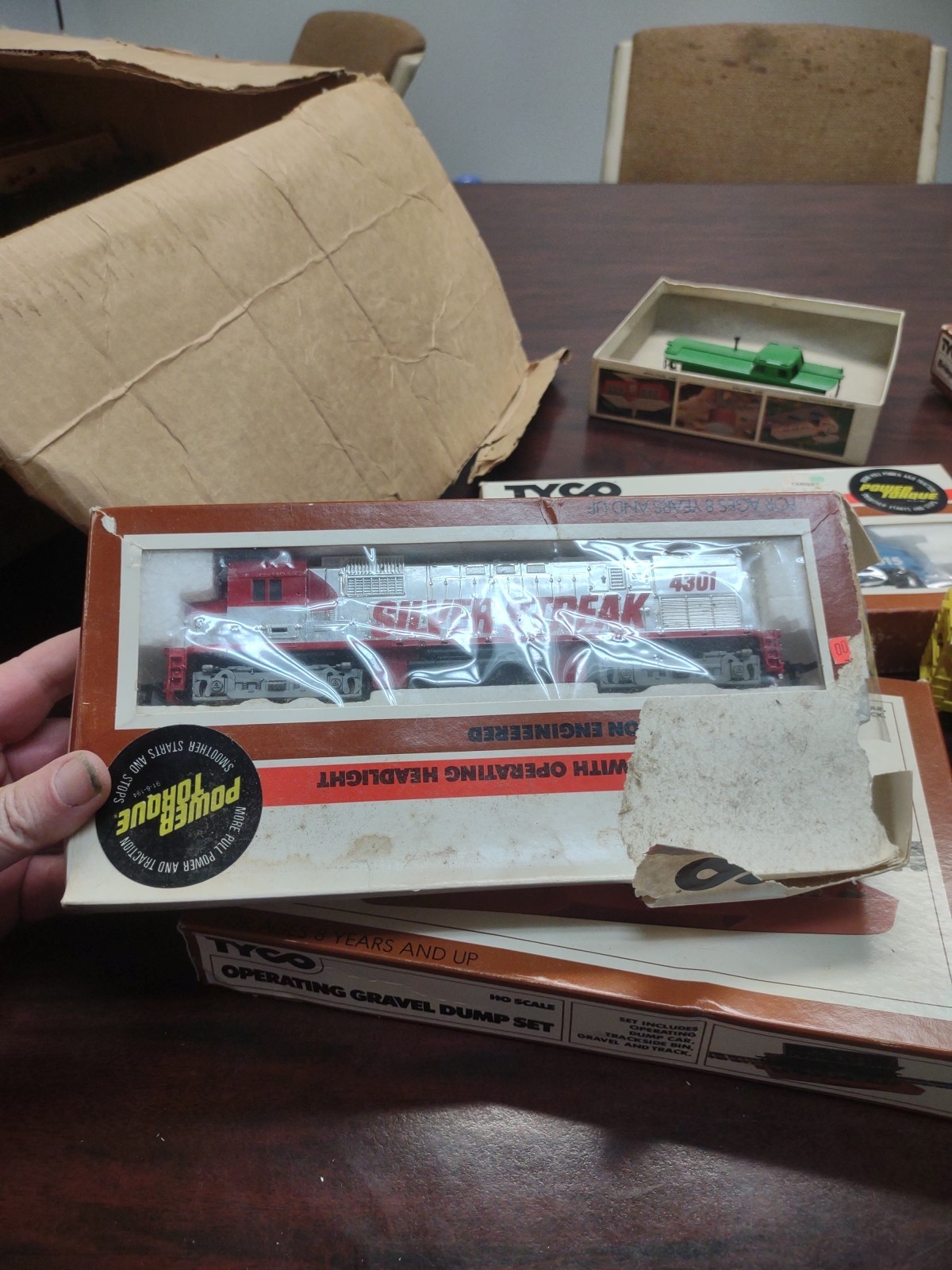Tyco Alco Century Diesel Locomotive Silver Streak Locomotive 4301