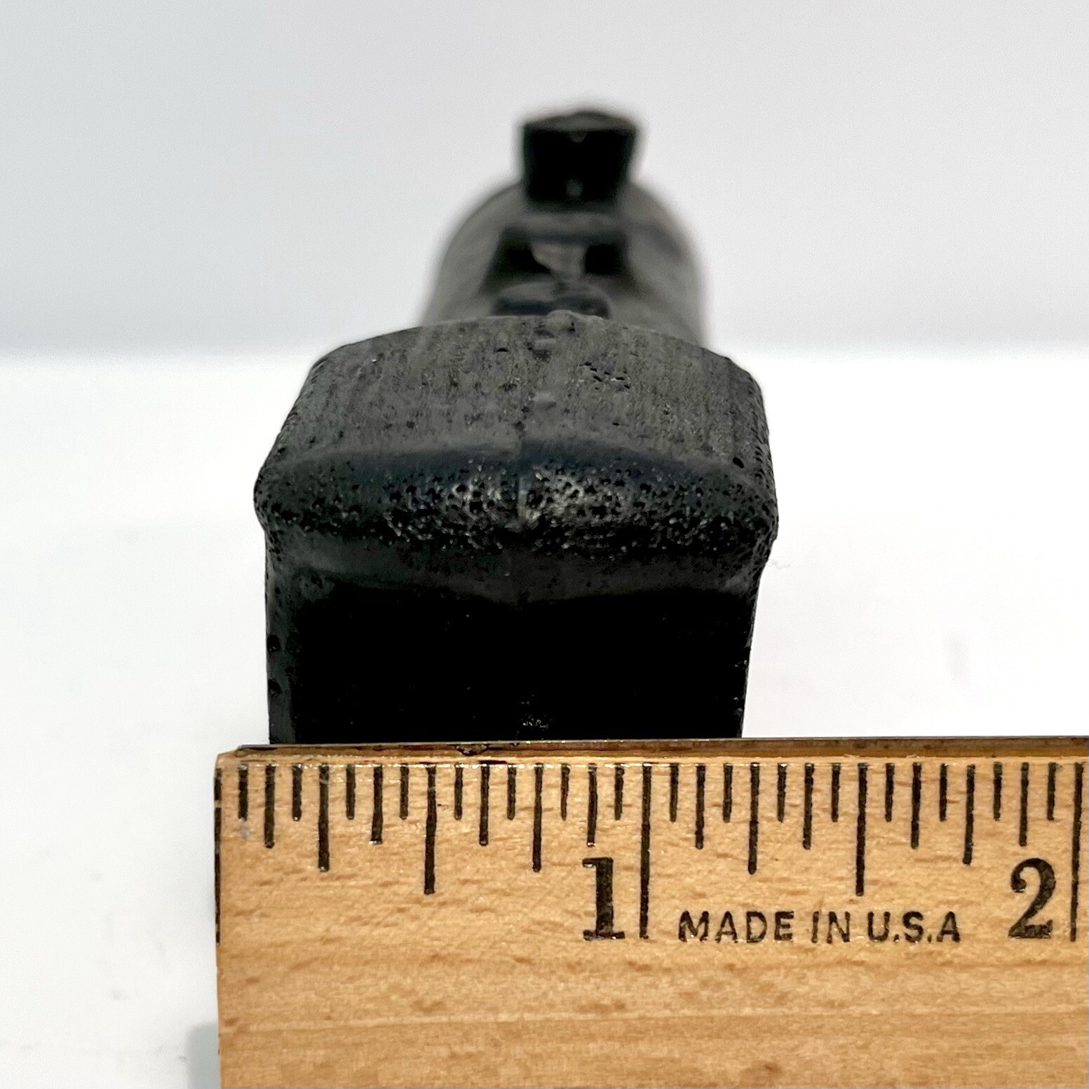 Carved Coal Car Train Steam Engine Locomotive 4.5” Felt Bottom Railroad Figurine
