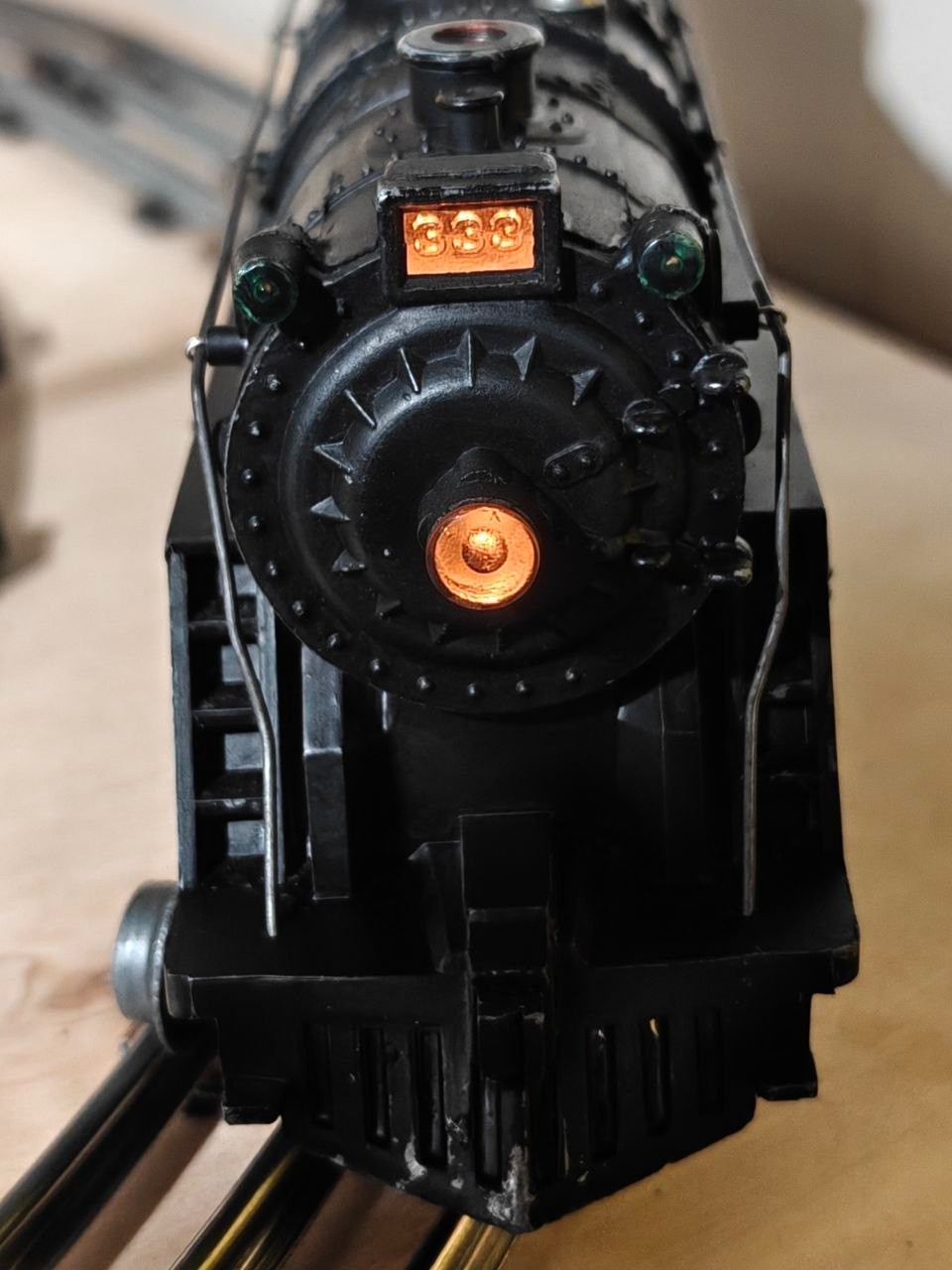 Marx meteor New York Central Train Set 4 Cars Track Transformer Tested READ