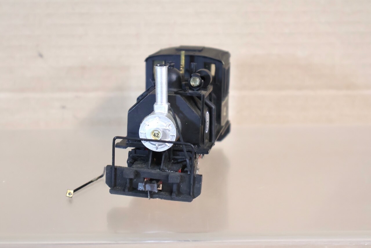 KIT SCRATCH BUILT ROCO O-16.5 WSLR 0-6-0 NARROW GAUGE LOGGING LOCOMOTIVE 42 ol