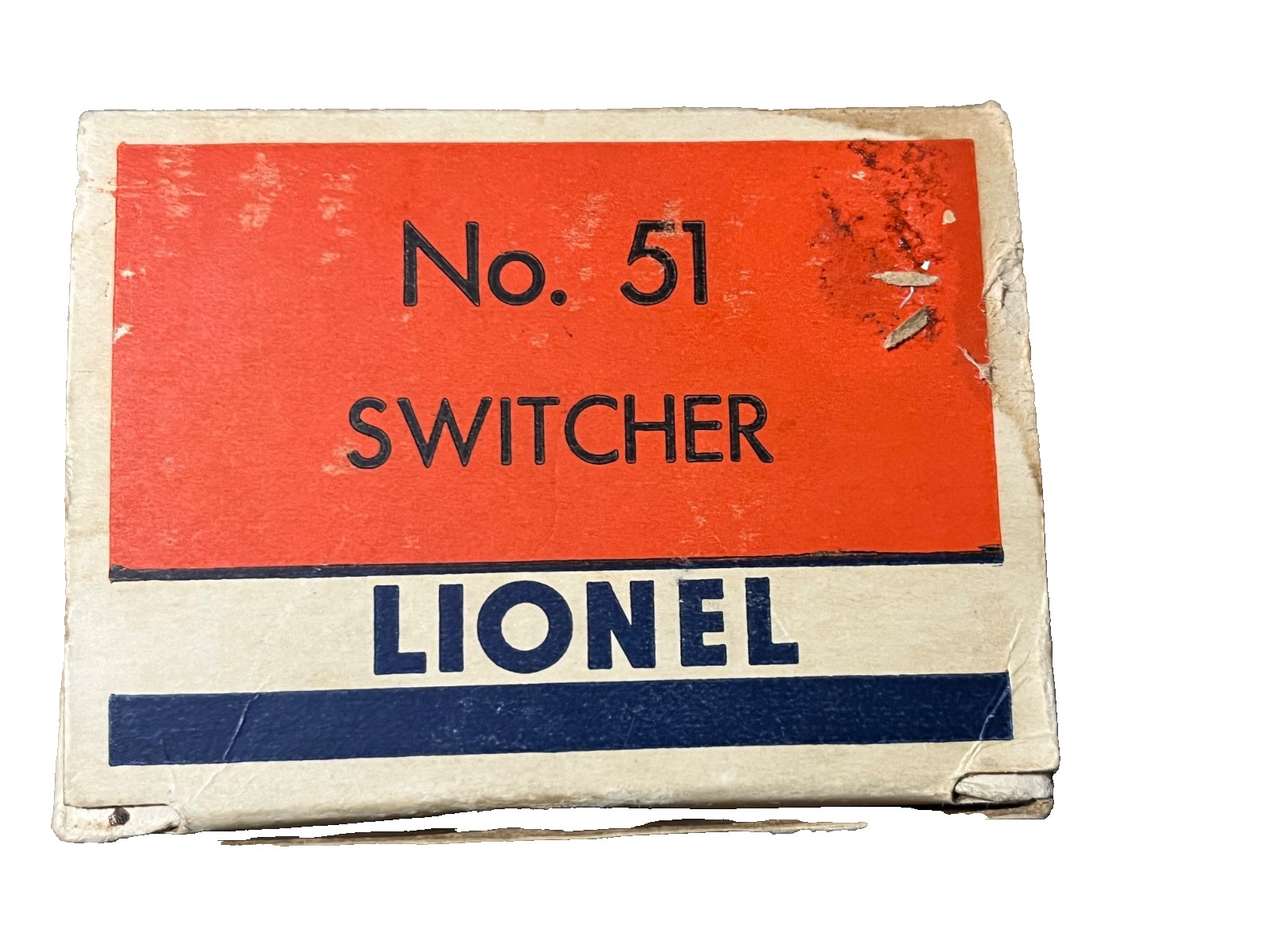 Postwar Lionel 51 Navy Switcher NICE with Original Box in VGC 1956