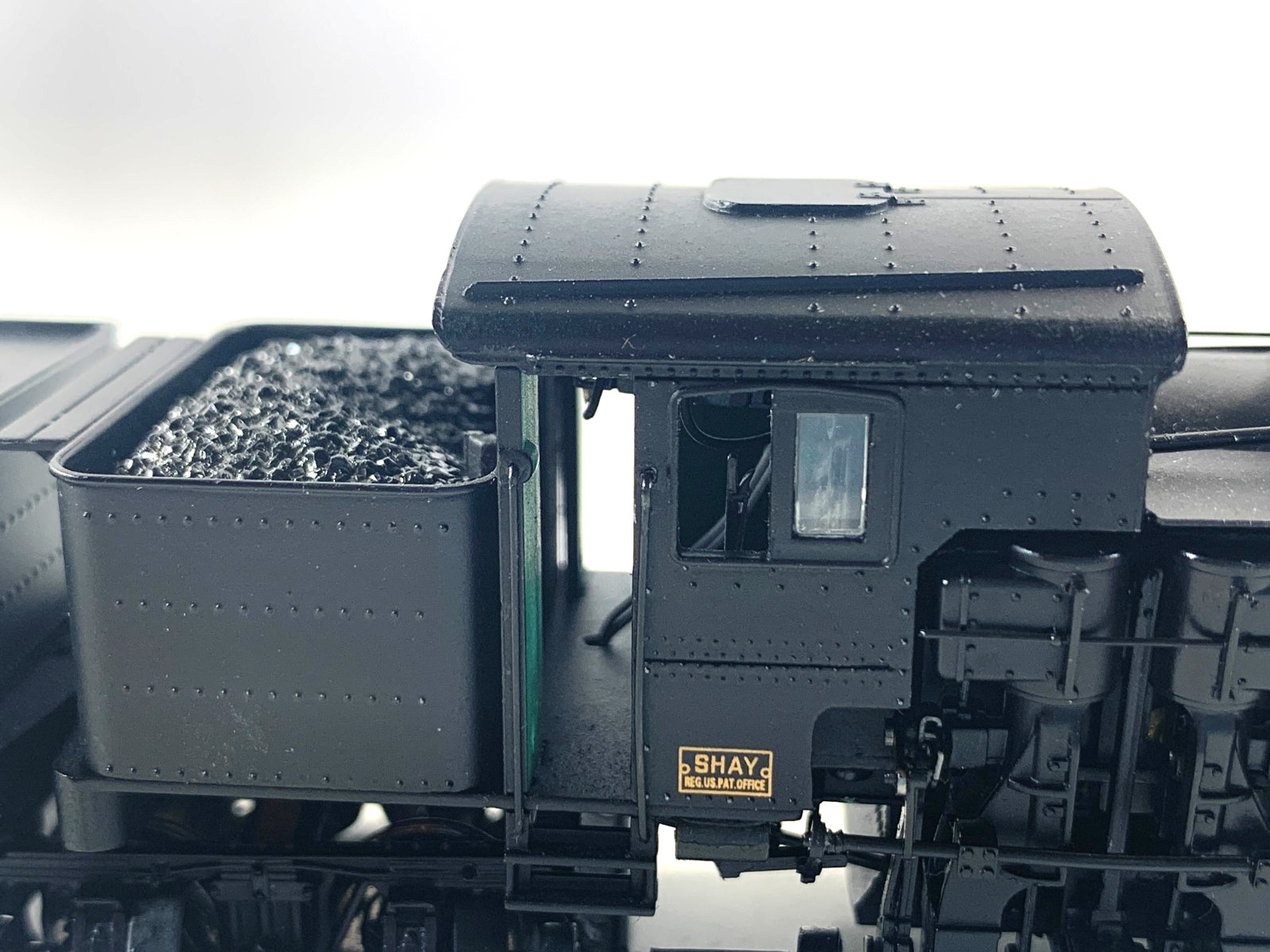 Bachmann Spectrum HO 81902 80 Ton Three Truck Shay Painted (Unlettered )