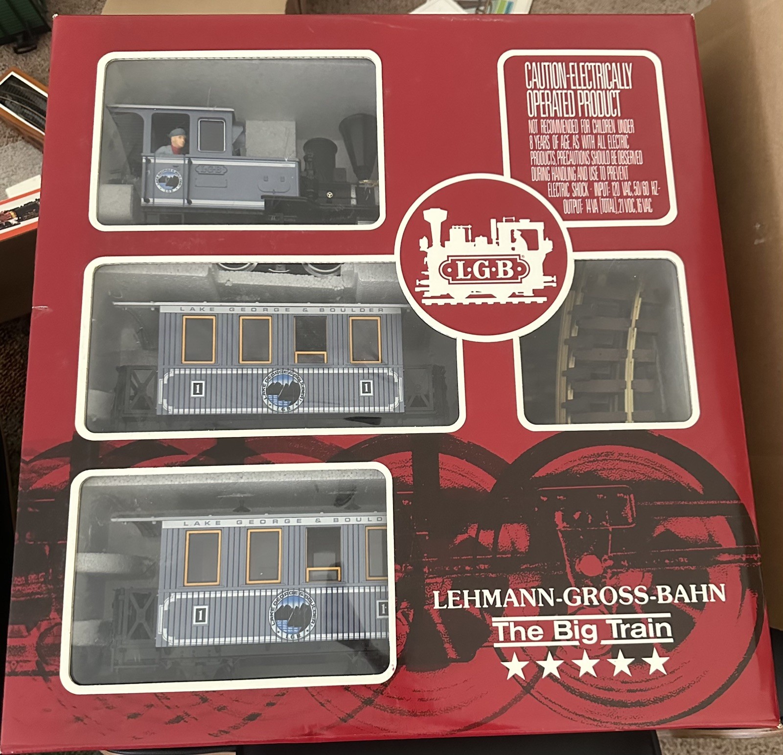 LGB Lehman Gross Bahn The Big Train 22301 G Scale In Box Made in Germany