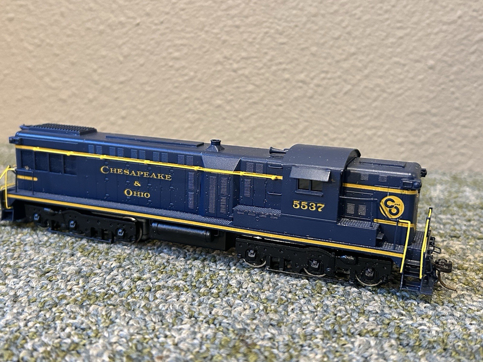 Hallmark Models Ho Brass Baldwin AS-16 Baltimore And Ohio B&O No 5537
