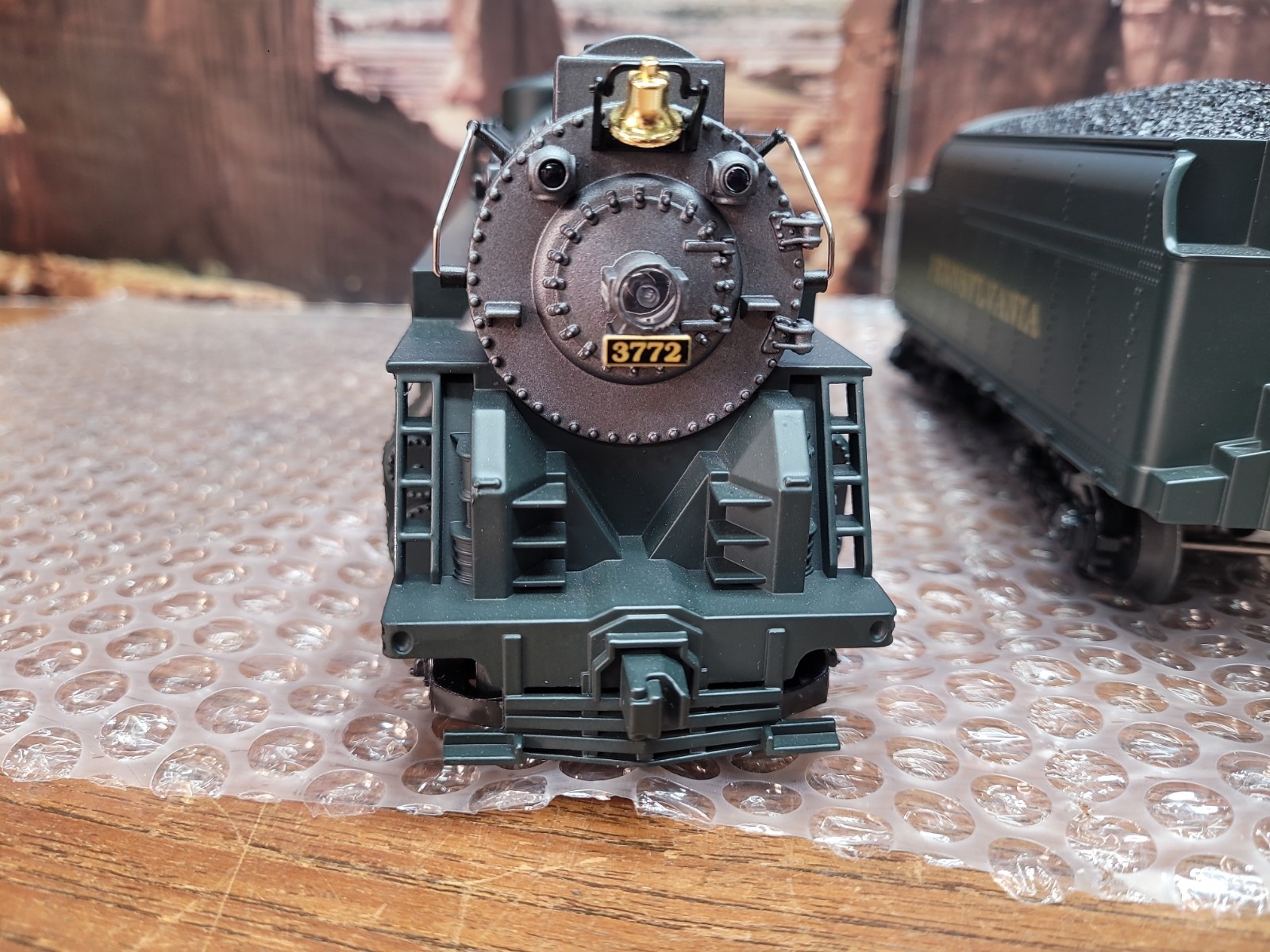 Lionel O Gauge Pennsylvania Berkshire JR Locomotive And Tender Railsounds