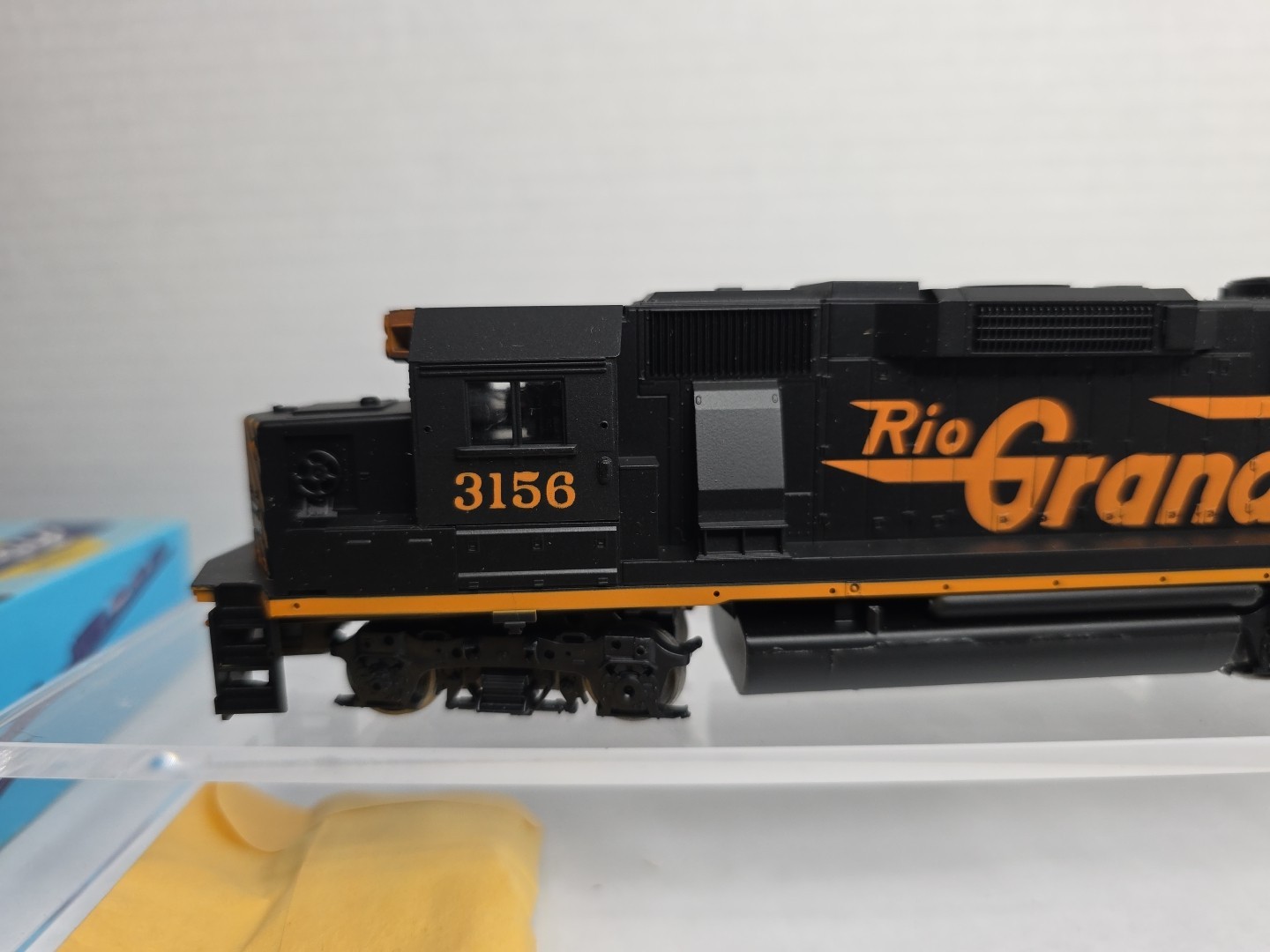 Athearn 4763 HO Denver & Rio Grande Western GP60 Diesel Locomotive #3156 NOS Run