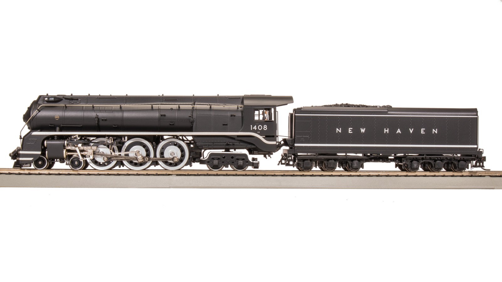 7871 New Haven I-5, #1408, Original Block Lettering, Paragon4 Sound/DC/DCC, Smok