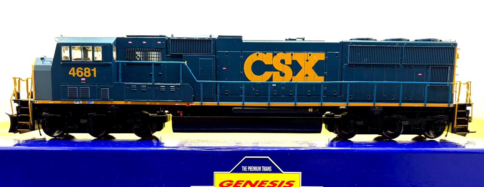 HO ATHEARN GENESIS G6172 SD-70M CSX # 4681 (YN3 SCHEME) WORKING DITCH LIGHTS