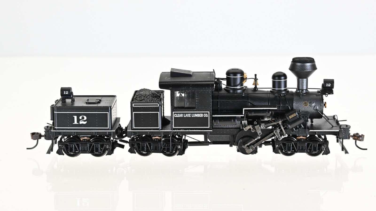 Bachmann Spectrum 70 Ton Three Truck Climax Clear Lake DCC w/Sound HO scale