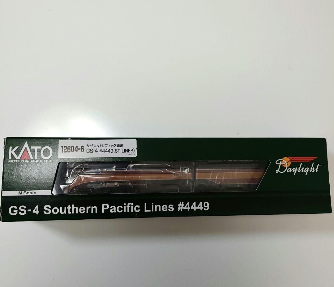 KATO N Scale Southern Pacific Daylight GS-4 #4449 12604-6 Steam Locomotive 2021