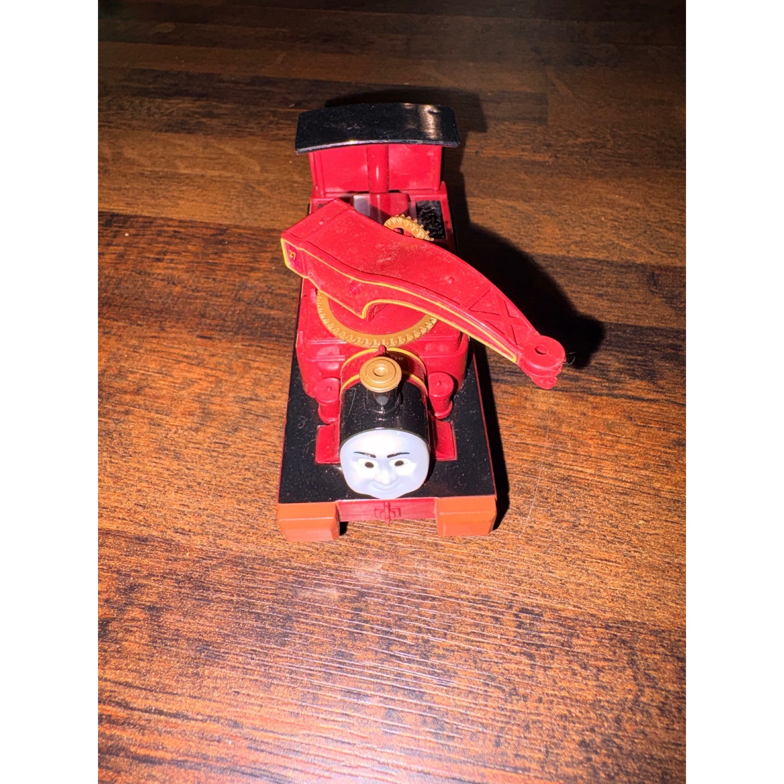 Thomas & Friends TrackMaster Harvey Motorized Crane Engine Red Train No 27