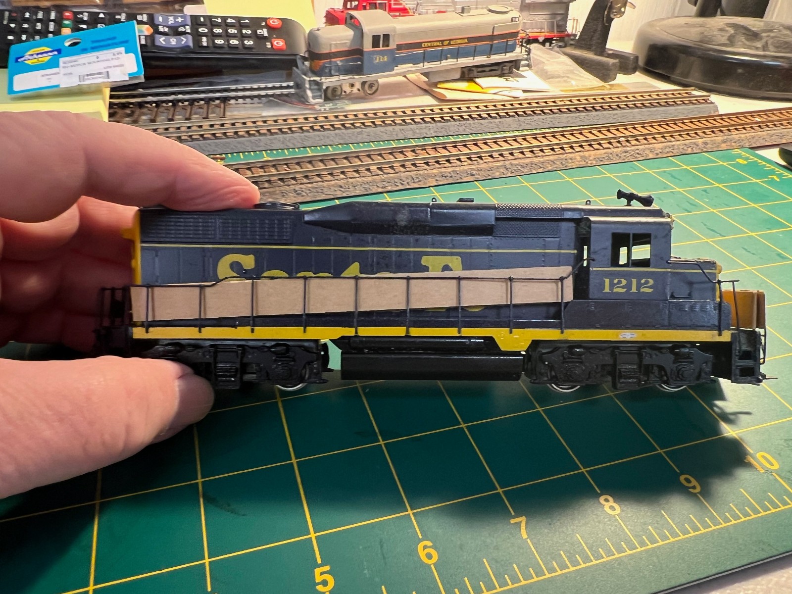 Nickel Plate Products HO Brass EMD GP30 Diesel Engine F/P Santa Fe OB Runs