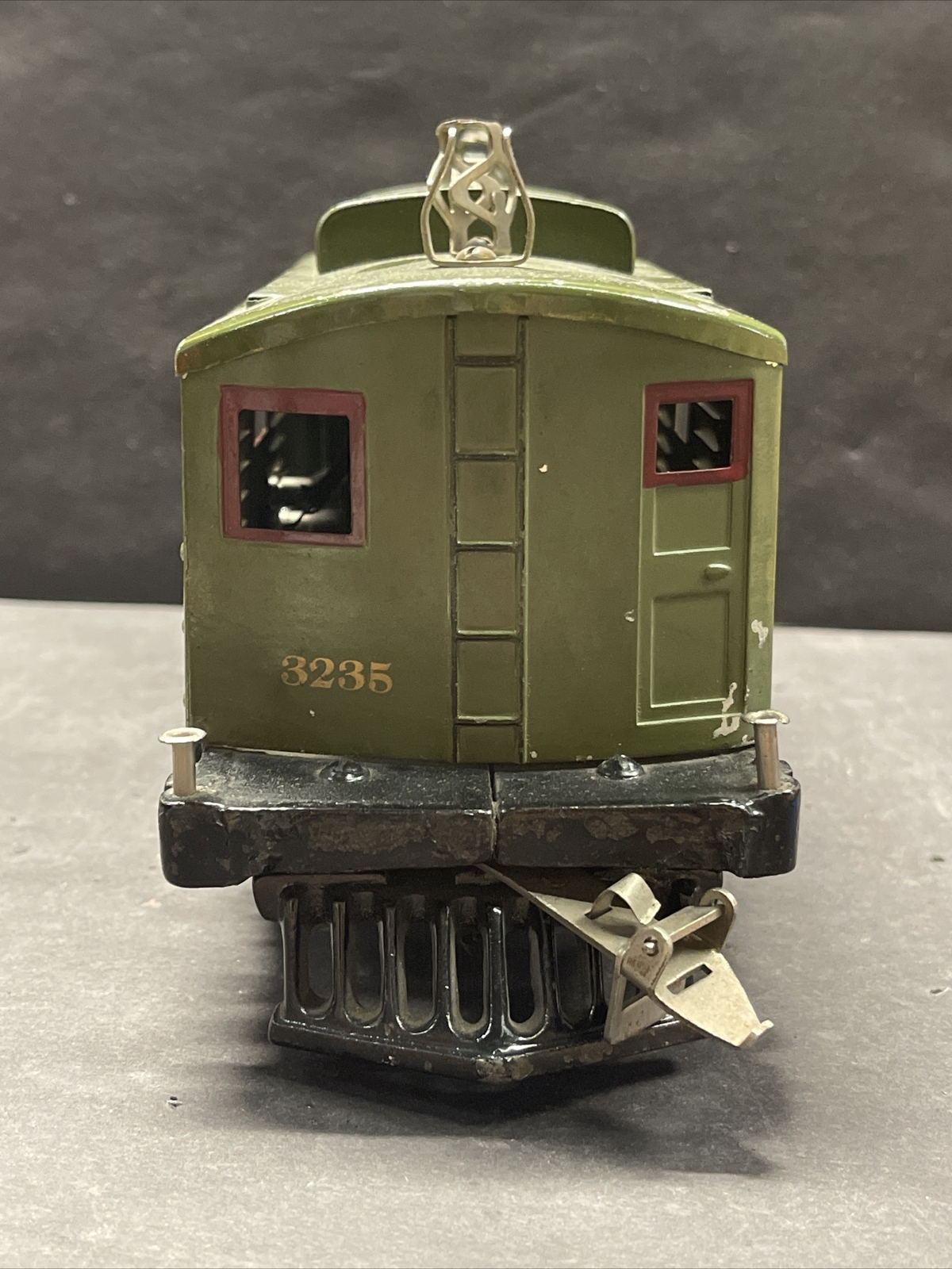 Ives Railway Line Electric Locomotive 3235 Standard Gauge Olive Green