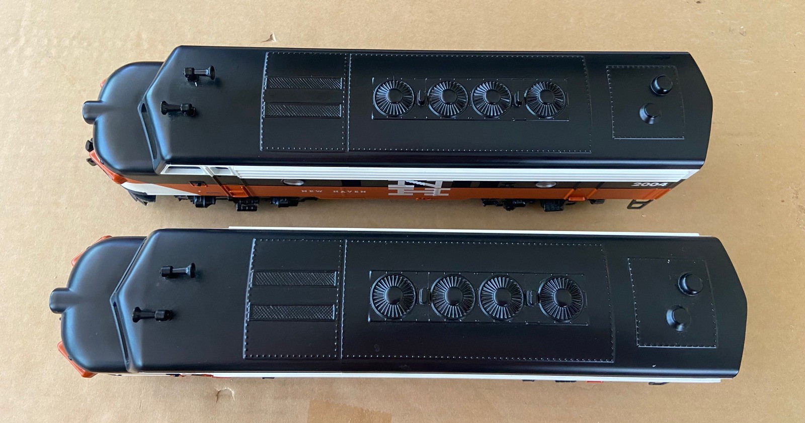 Williams Trains New Haven F-7 AA Units Upgraded w/ Lionel TMCC??