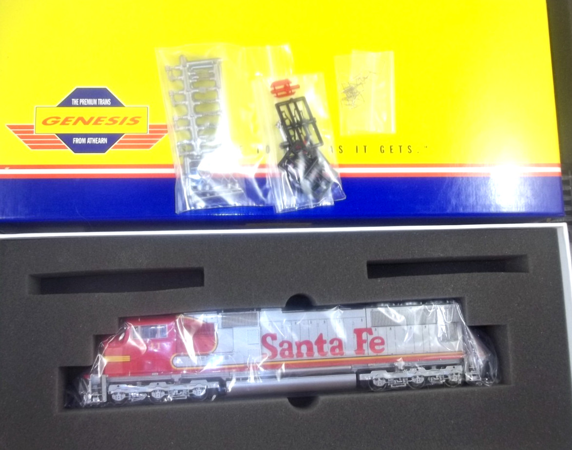ATHEARN GENESIS HO NEW G6138 #2 SD75M AT&SF SANTA FE 241 OB NEW