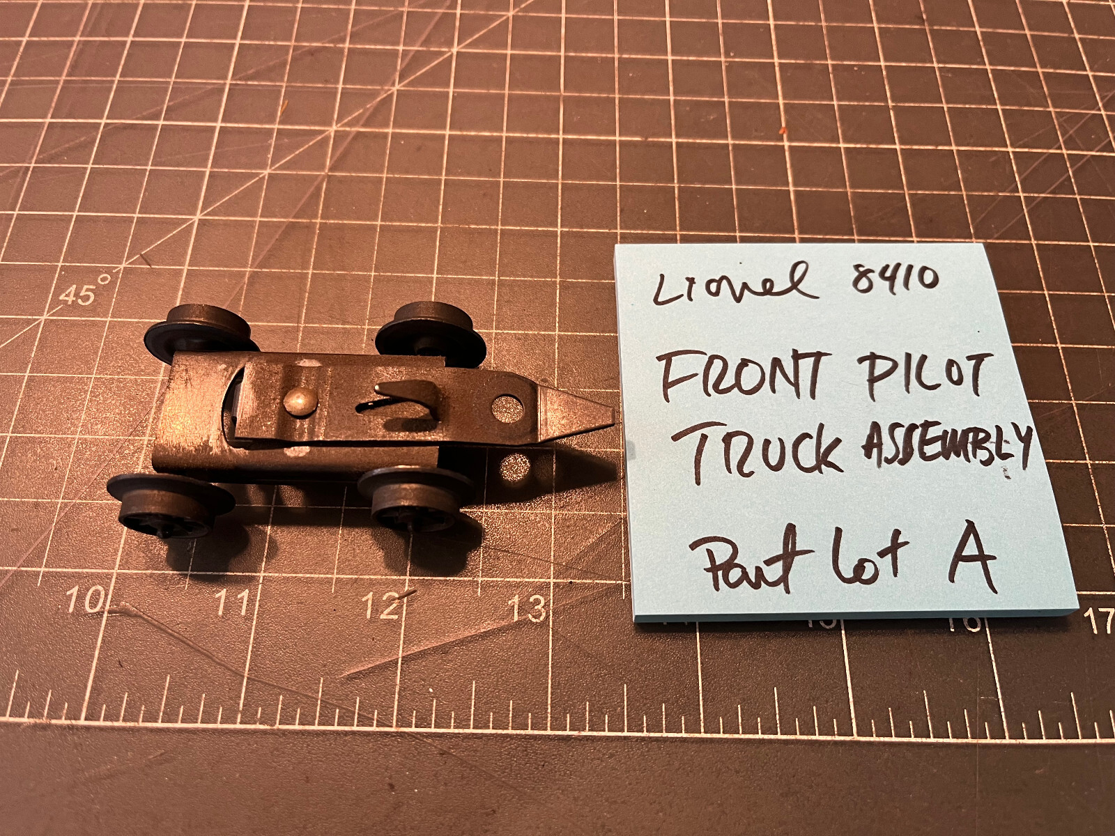 Lionel Train 8410 General LOCOMOTIVE FRONT PILOT TRUCK 1862 1872 1881 8005 LOT A