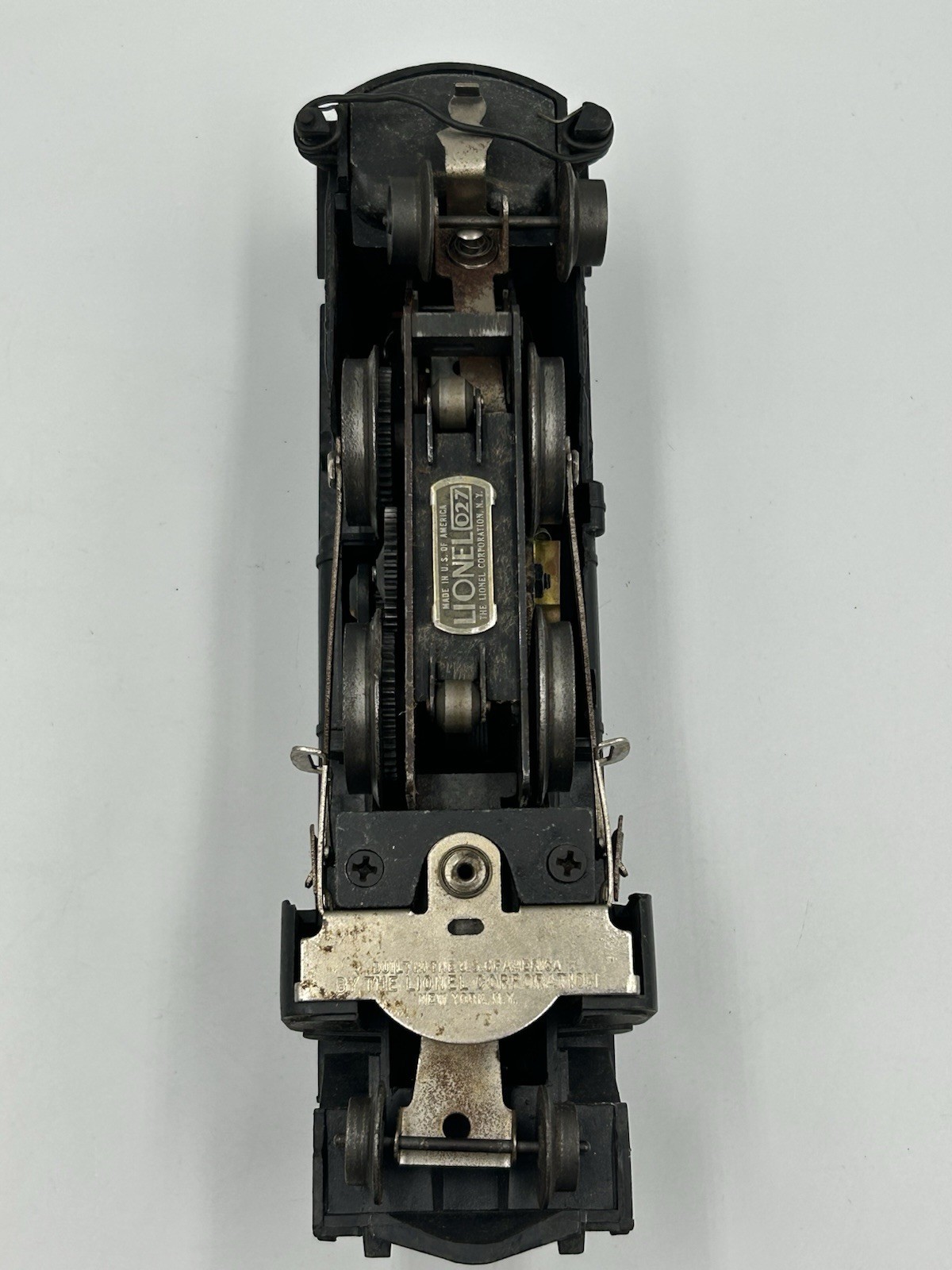 Lionel 1130 O Gauge Steam Locomotive 2-4-2 Black Engine Tested Vintage W/Box