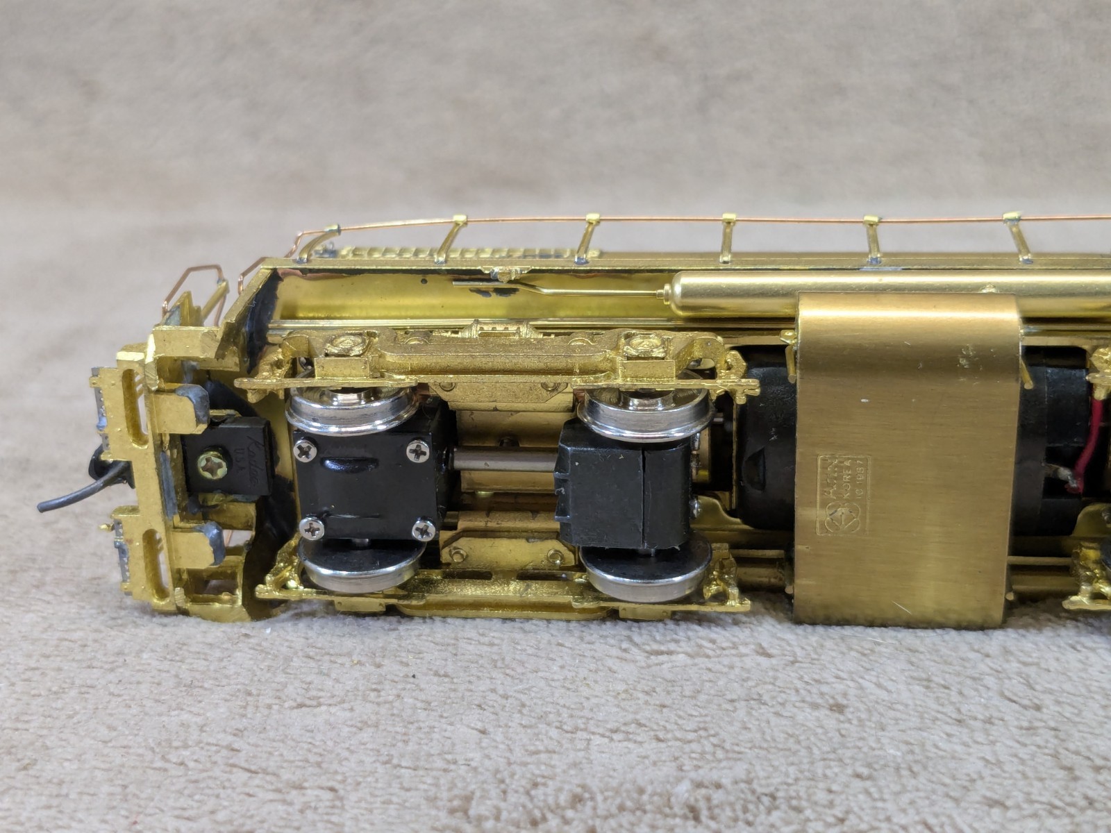 Overland Brass Models OMI-5070 EMD SW-1500 w/ AAR Trucks Full Railing HO Scale