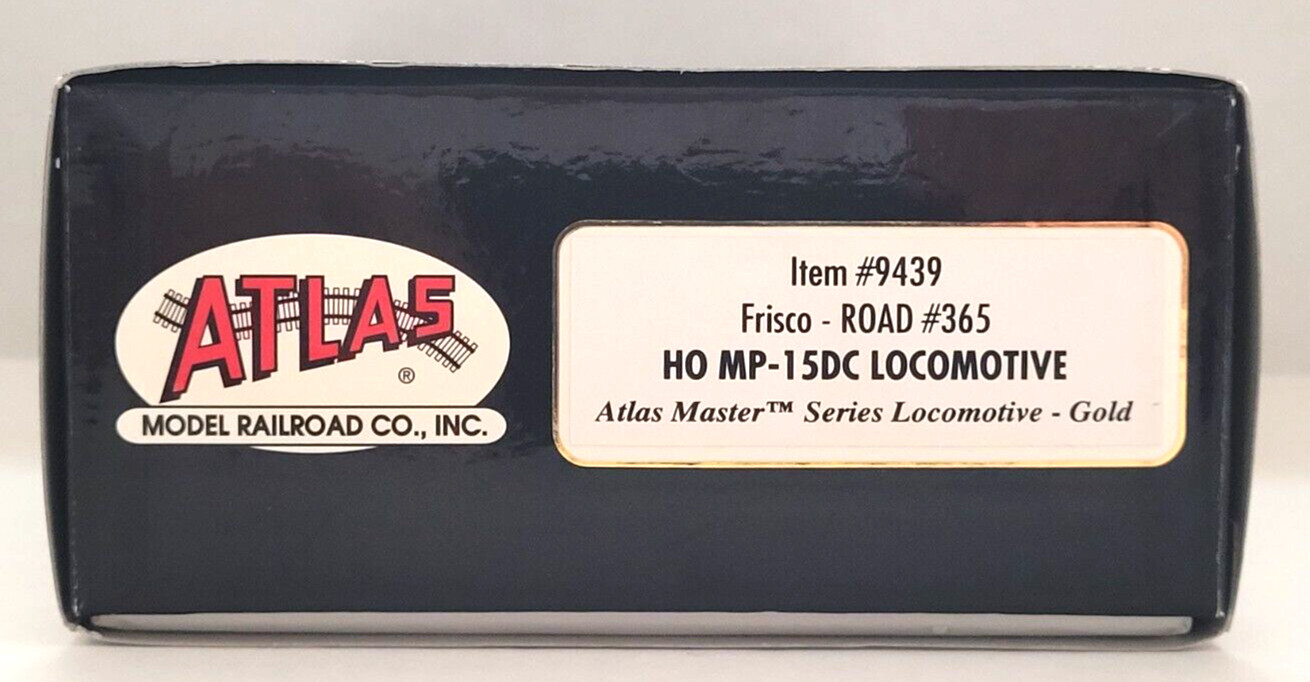 Atlas 9439 HO MP15DC GOLD SERIES FRISCO #365 DCC/Sound NEW
