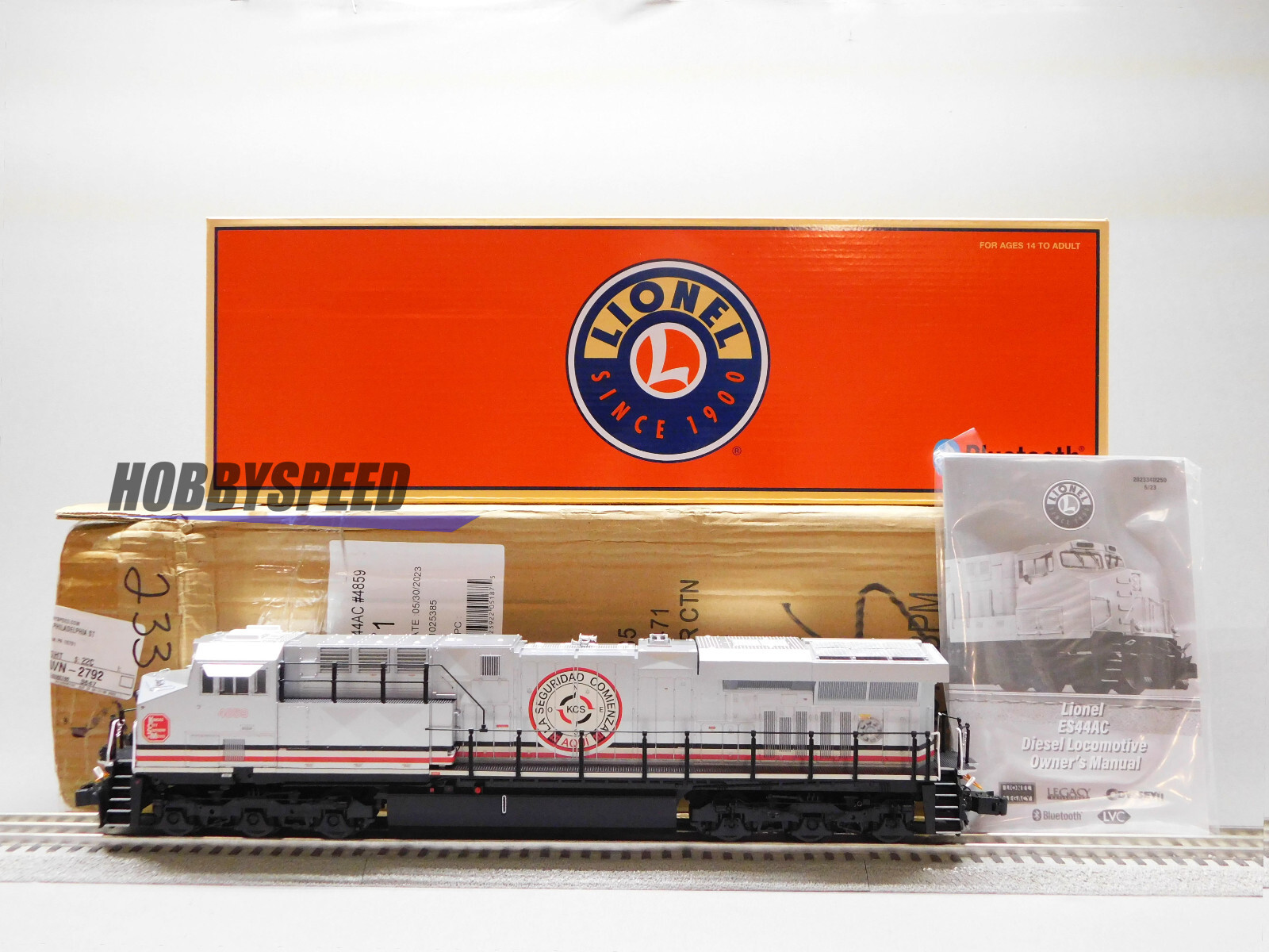 LIONEL KANSAS CITY SOUTERN LEGACY ES44AC DIESEL #4859 O GAUGE train 2333471 NEW