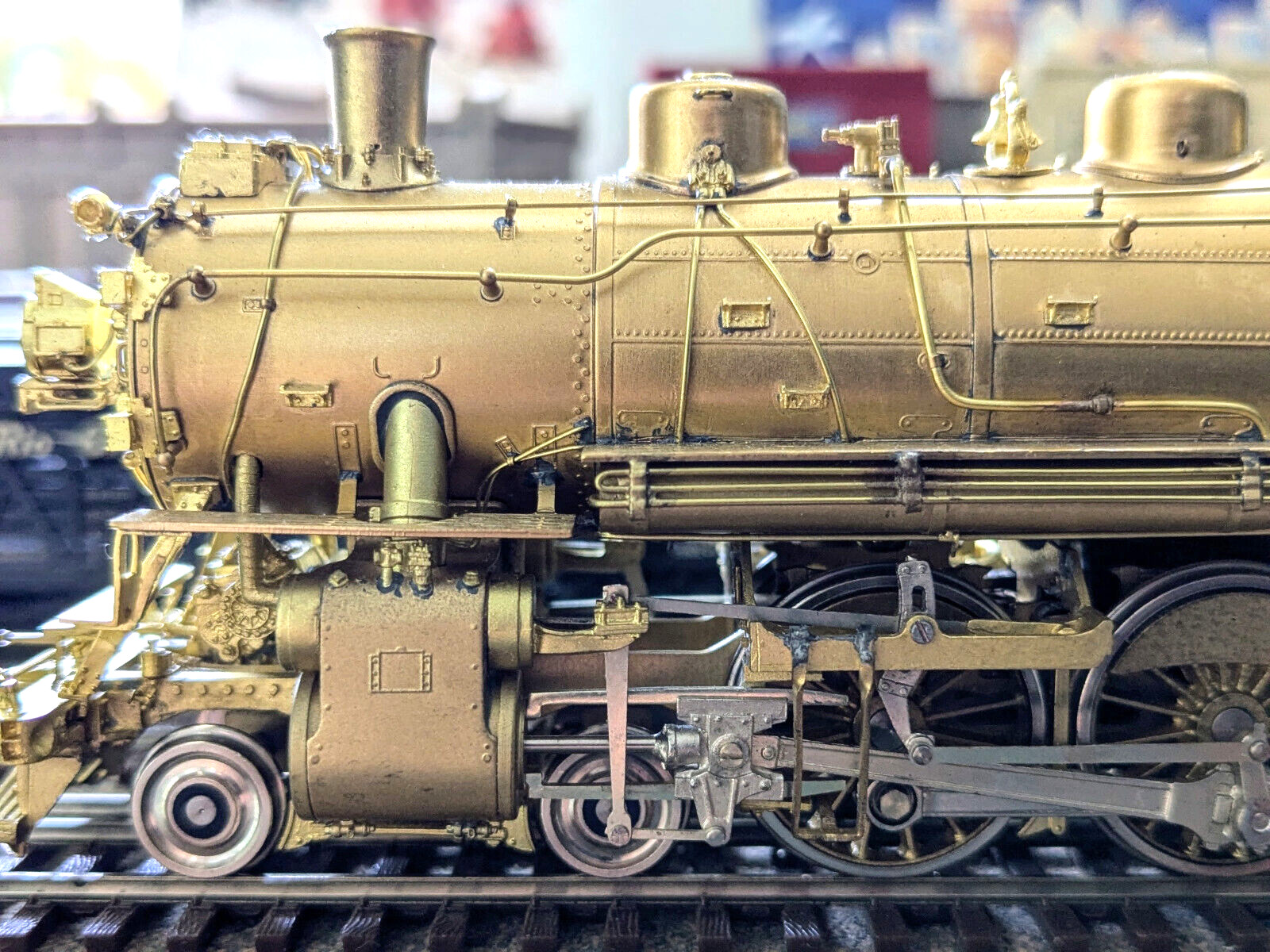1 OF ONLY 20! *LNIB W&R BRASS NP NORTHERN PACIFIC CLASS Q-6 4-6-2 HO *RUNS G@@D!