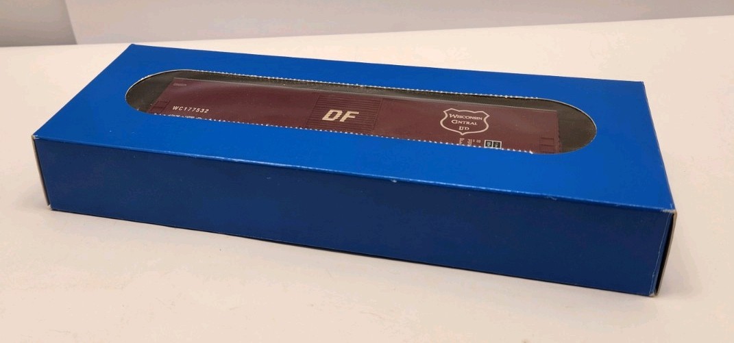 E & C SHOPS HO 0202 50′ PS-1 SINGLE DOOR WISCONSIN CENTRAL #177532 UNBUILT C48