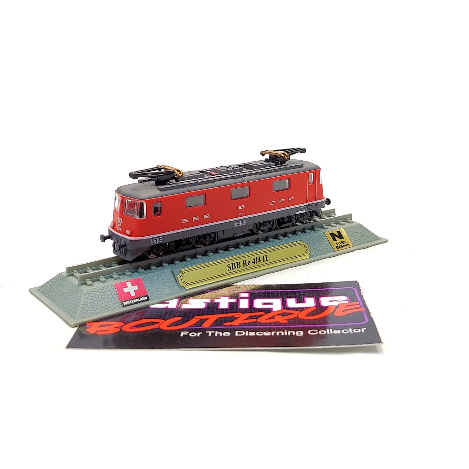Del Prado SBB Re 4/4 II 1:160 #49 STATIC MODEL LOCOMOTIVE TRAIN ENGINE 420 SLM