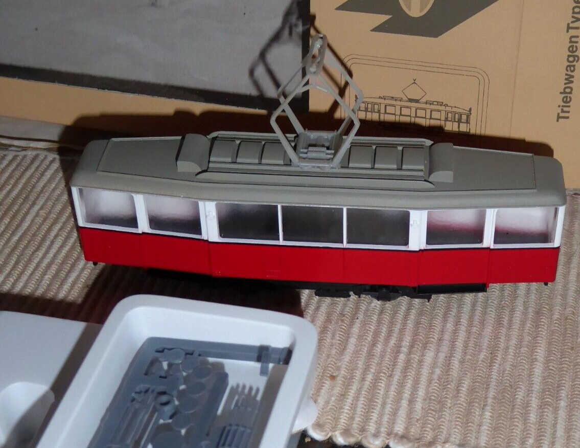 Halling H0 Vienna Tram Motor Car KSW Type A Without Motor, Tram Tramway OVP
