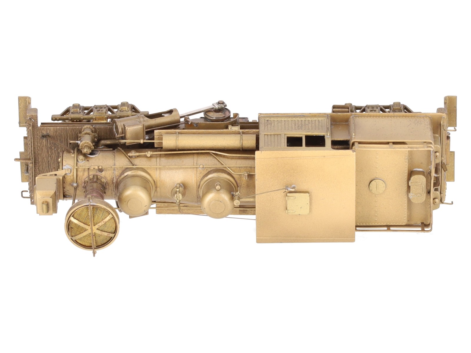 United Models HO Scale BRASS Classic Railroad Logging Climax Class B EX/Box