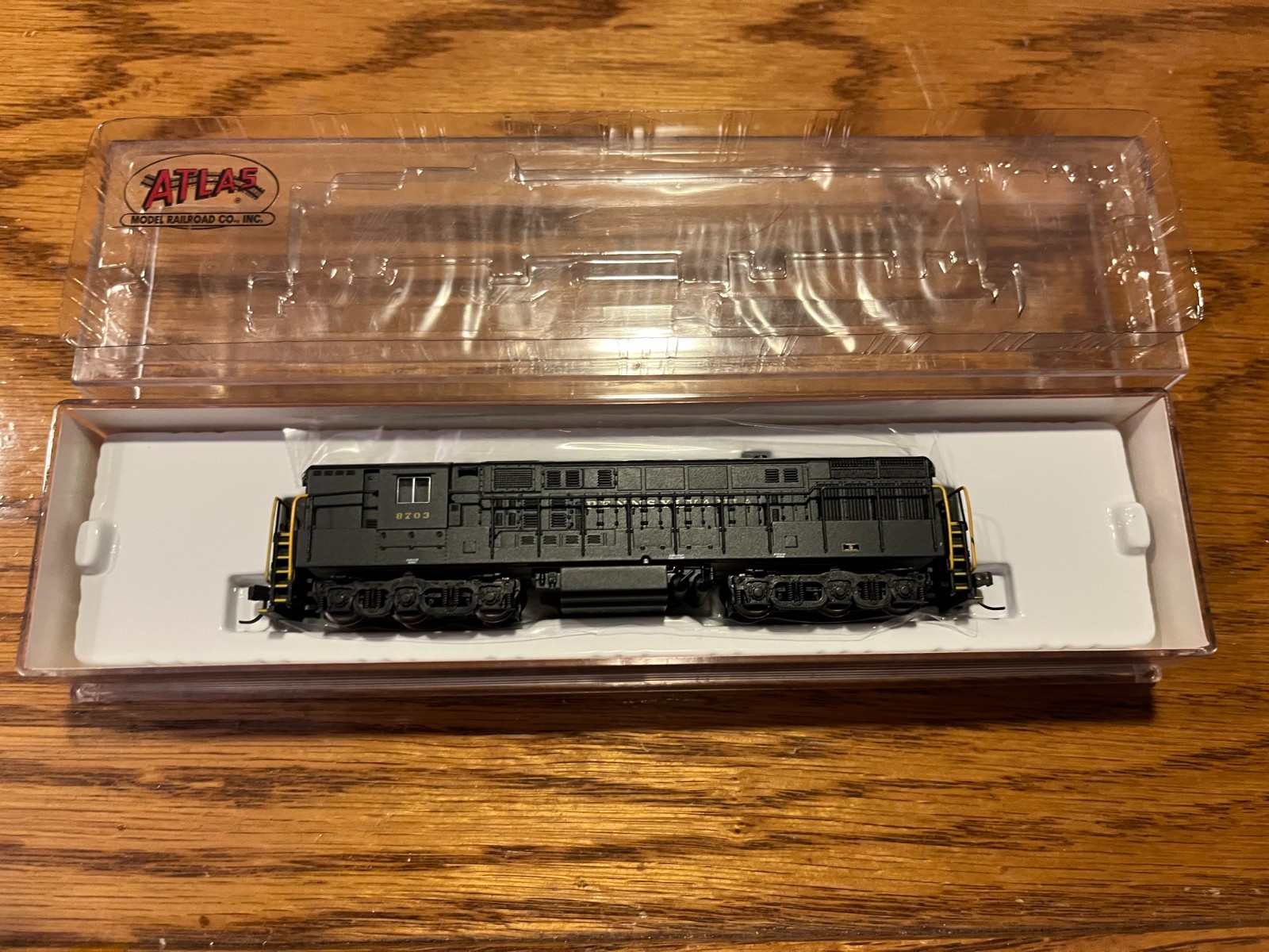 New Atlas Pennsylvania N Scale PRR Train Master #8705 Tested Decoder Ready