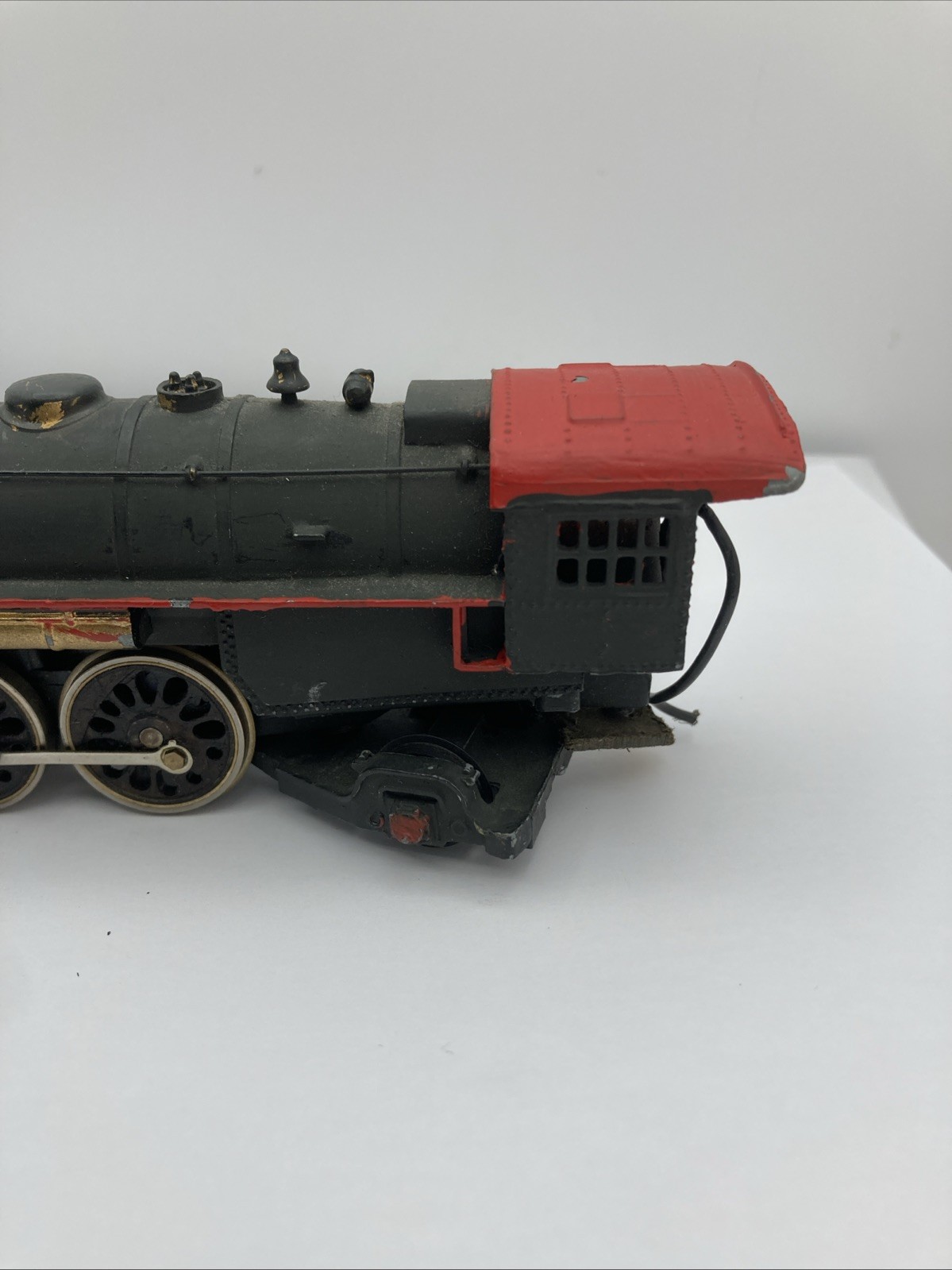 Vintage Unbranded Train HEAVY Metal Locomotive Looks Great Untested 7” Long