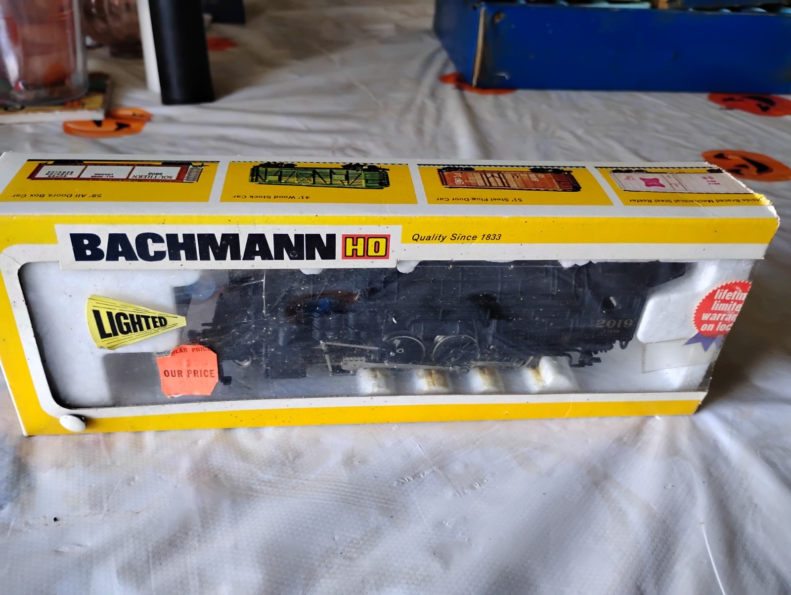 Bachmann HO 2-8-0 CONSOLIDATION READING #2019 Steam Locomotive Train Engine Plus
