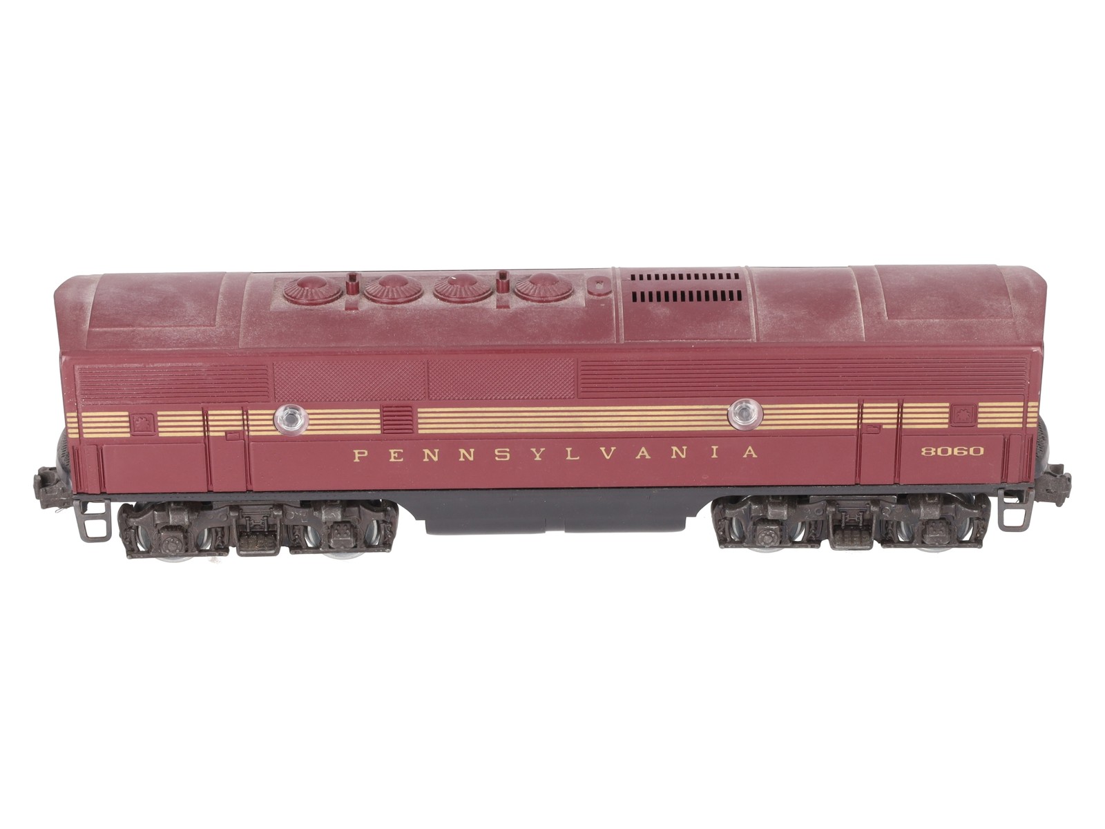 Lionel 6-8060 O Pennsylvania Tuscan F-3 B Unit Dummy Diesel Locomotive #8060 EX