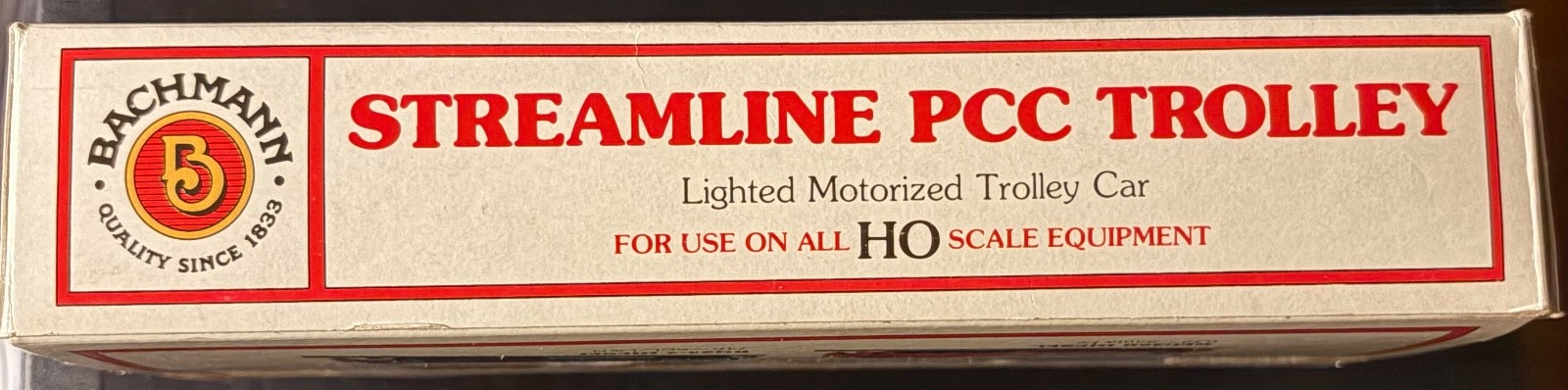 Bachmann Pittsburgh Railways #1451 Streamline PCC Trolley HO Scale *NOT WORKING*