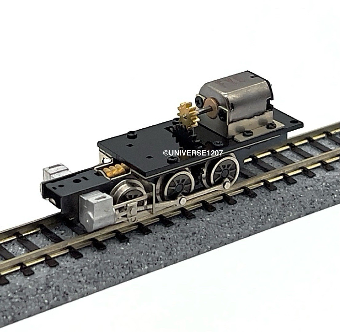 HOn30/HOe/009/N Aru-Model 0-6-0 Steam Loco Power Drive Chassis Wheel 10.6mm/7mm