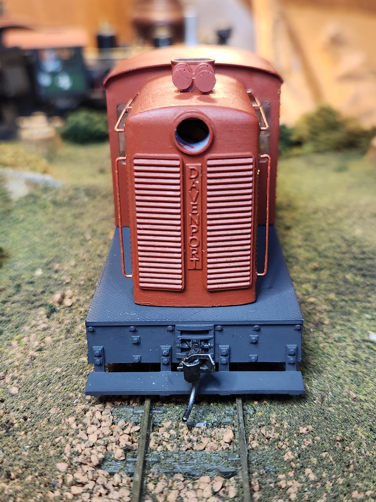 On30 Freelance “Davenport” Switcher Kit 3D Printed With Cab Interior Details