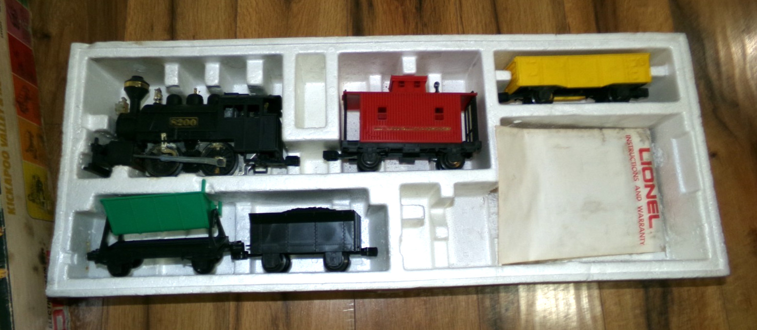 ***PARTS*** Vintage 1970s #6-1280 Lionel Kickapoo Valley and Northern Train Set